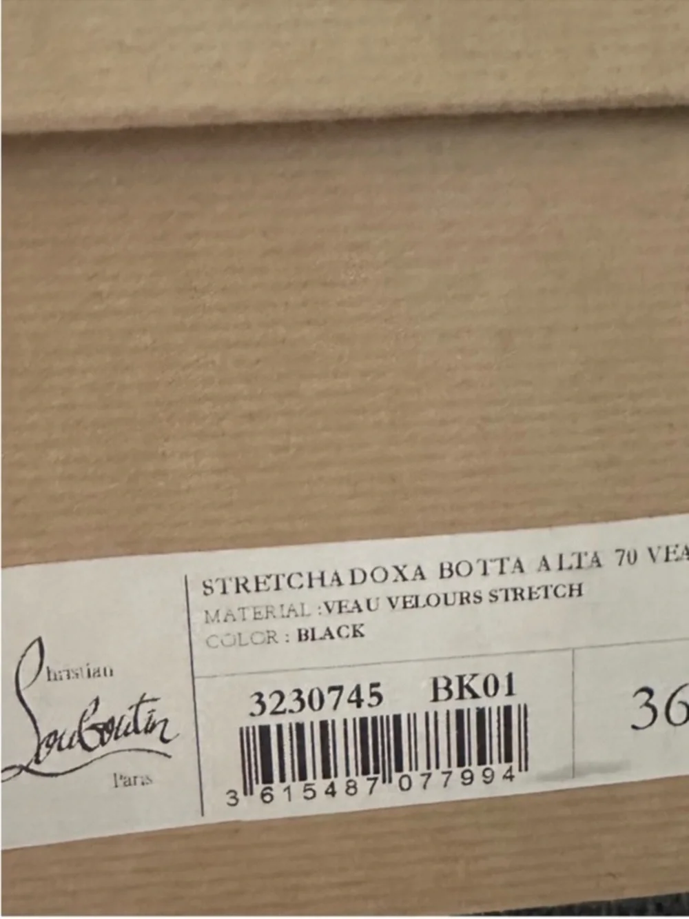 Christian Louboutin Stretchadoxa 70mm suede over the knee boots RETAIL 2,995